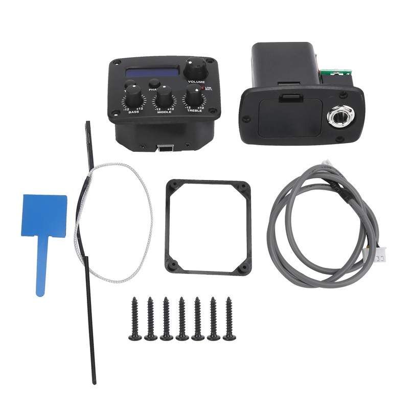 EQ Pickup 3Band AntiInterference Instrument Accessories for Folk Classical Guitar