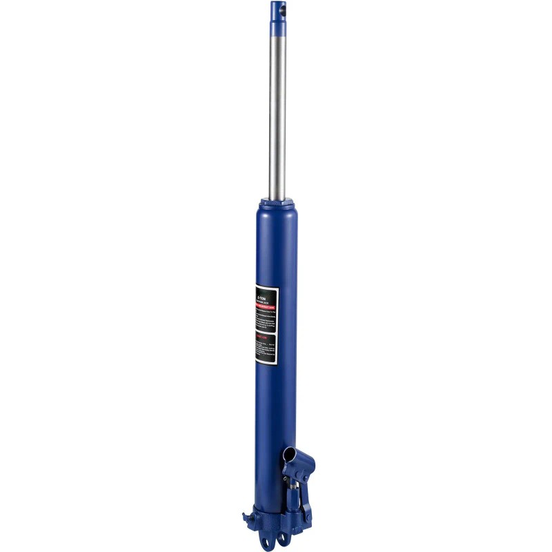 Hydraulic Long Ram Jack, 8 Tons/17363 lbs Capacity, with Single