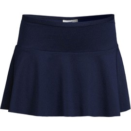 Lands' End Girls Chlorine Resistant Swim Skirt Deep Sea Navy Kids Medium
