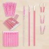100 Microbrush+50 Cepillos+50 Lip Brush Para Pestañas