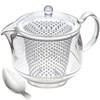 Akebono Sangyo TW-3733 Clear Teapot, 25.7 fl oz (730 ml),
