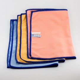 Aqua Clean Koi Cloths (Pack of 6, 45 x 33 cm) - Microfibre Window Cloth, for Cleaning, Drying, Polishing
