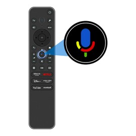 RMF-TX910U Voice Replacement Remote fit for Sony Bravia TV KD-43X72K KD-43X73K KD-43X75WL KD-43X80L KD-50X75WL KD-50X80L KD-55X75WL KD-55X82K KD-55X85K KD-55X80L XR-75X95L XR-85X90L XR-83A84L