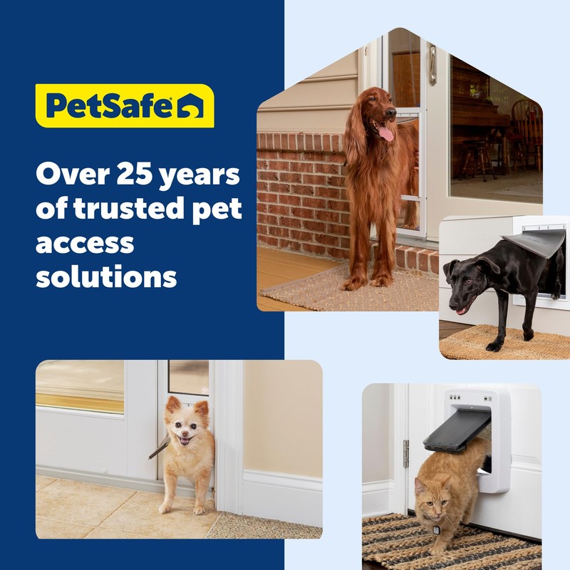 PetSafe Electronic Pet Door - Rust-Proof Programmable Smart Collar-Activated Dog