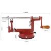 Apple Peeler Corer, Long lasting Chrome Cast Magnesium Alloy Apple