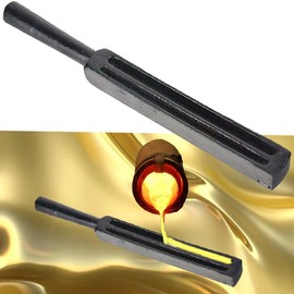 6" Wire Combination Double Sided Strip Ingot for Melting Casting Refining Gold Silver Copper Aluminum Brass and Others Metals