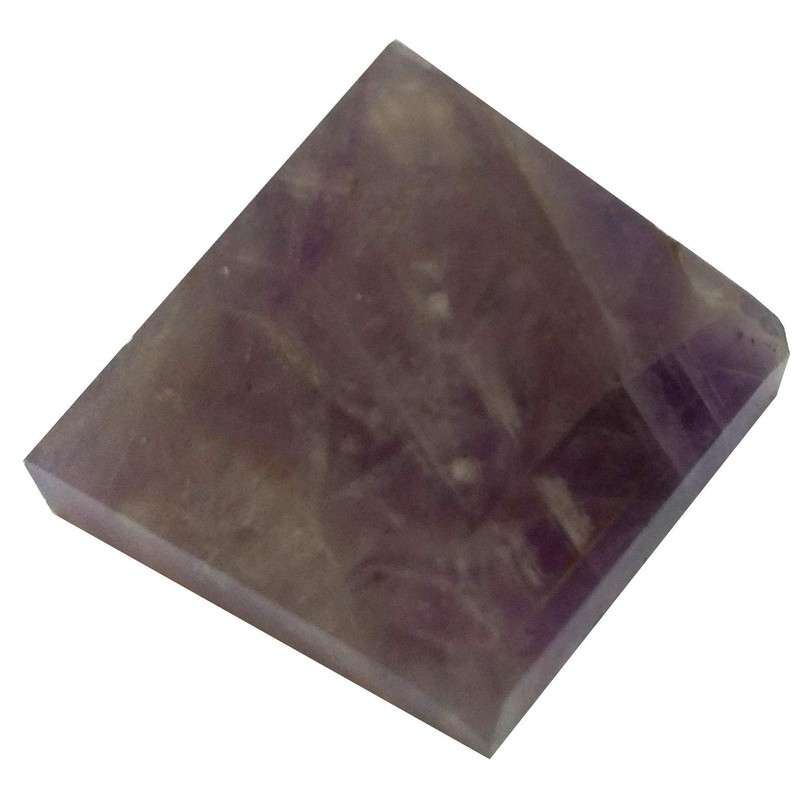 Purpledip Moonstone Pyramid Reiki Healing Stone Divine Spiritual Crystal (11928)