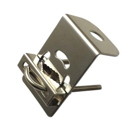 Anteenna TW-CR Mount Bracket Stainless Steel 16mm Hole for L Type UHF Female (SO-239) for 144/440MHz Ham Mobile Antenna