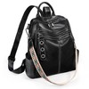 UTO Backpack Womens Travel Rucksack Ladies Daypack Key Ring Zipper