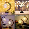 Betterlifewj Magic Moon Lamp - Night Light. Hanging Half Moon