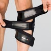 ZAMST 377902 FILMISTA CALF Thin Calf Supporter, Black, Medium Size