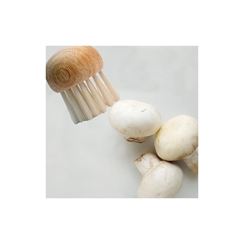 Cuisinox Mushroom Brush with Wooden Top