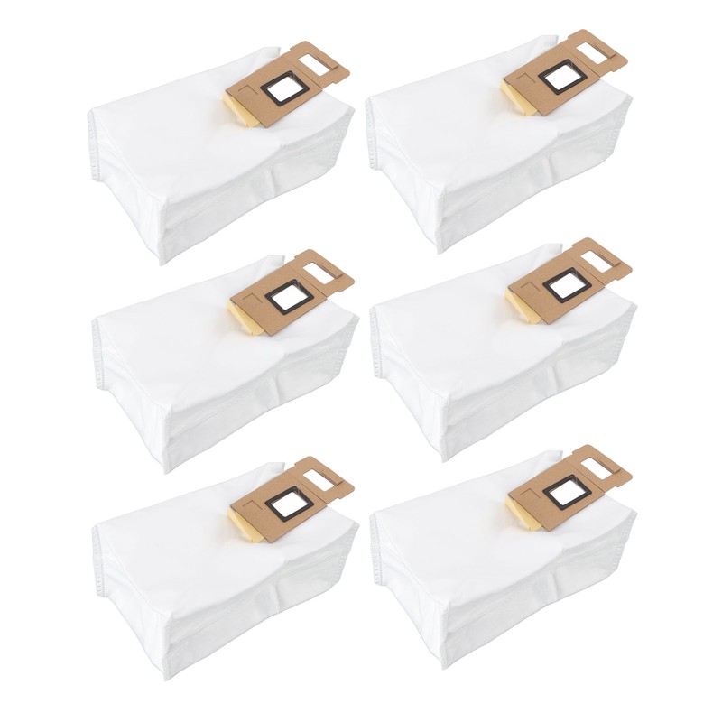 6Pcs Dust Bag Replacement Vacuum Cleaner Parts for Xiaomi Roborock