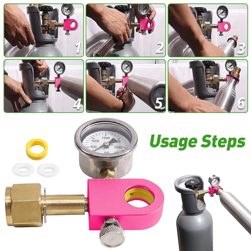 IGTOPS CO2 Refill Adapter Compatible with Duo, Art and Terra,