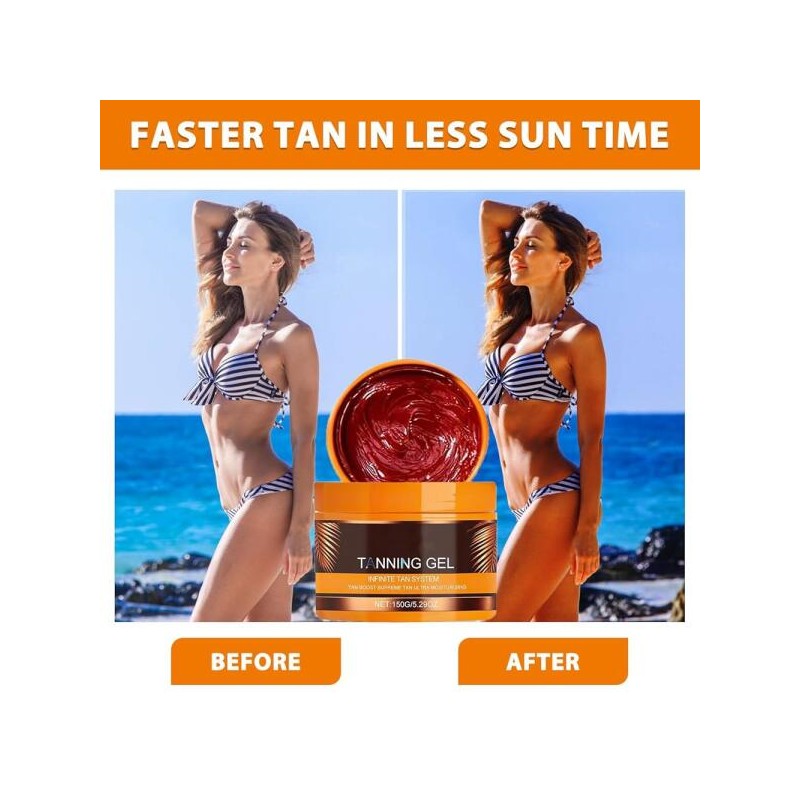 Ott Beauty 인텐시브 태닝 젤 크림 오트 뷰티 내추럴 액셀러레이터