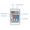 Disco Ball Lamp Bulb E27 Sound Activated Remote Control RGB