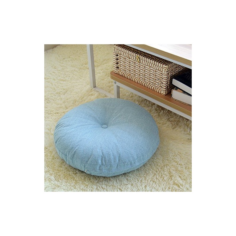 TINTON LIFE Solid Color Circular Yoga Bolster Zafu Meditation Tatami