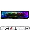 SICKSPEED RGB GALAXY MIRROR LED LIGHT CLIP-ON REAR VIEW WINK