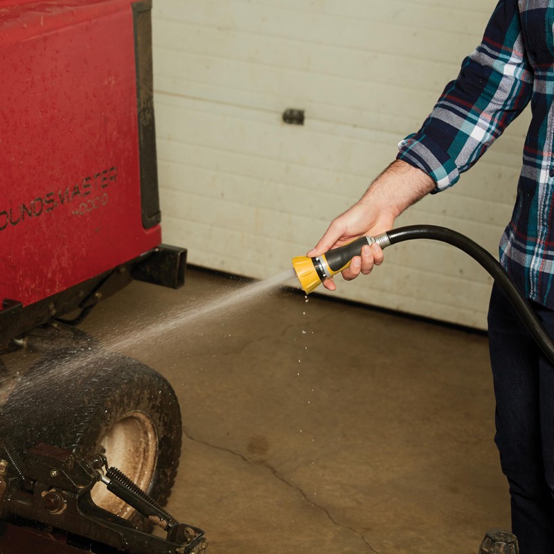 Gilmour Twist Hose Nozzle, Fireman Hose Nozzle for Cleaning and