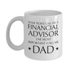Father's Day Funny Gifts, Unique Gifts for Financial Advisors, Sarcastic