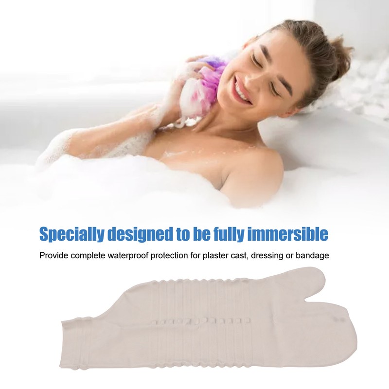 Waterproof Arm Cover Post Operative Wound Care Vacuum Sealing Latex