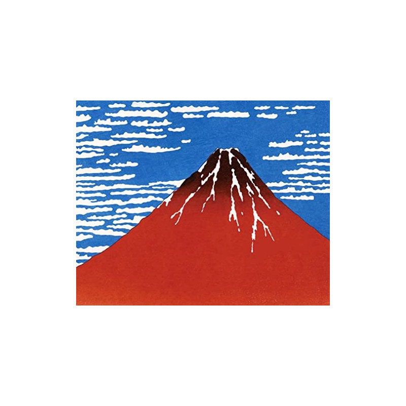 Katsushika Hokusai Mouse Pad: Photo Pad (Ukiyo-e Series) (A: Thickness