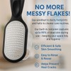 2 Pack Foot Scraper Callus Remover (Black & White), Premium