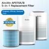 Aircillin Air Purifier AP070A & AP070B Replacement Filters, Efficiency Activated