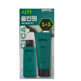 Ideal for Men Cica All-in-One 150ml+150ml / 아이디얼포맨 시카 올인원 150ml+150ml