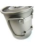 Gaobabu Titanium Mug, 10.1 fl oz (300 ml), Lid Included