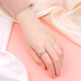 Sterling Silver I Am Enough Ring Size 9