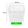 AlcoFermBrew 3 x Cheese Mould 10.5x10.5x8.5cm - 0.5kg – Riocotta