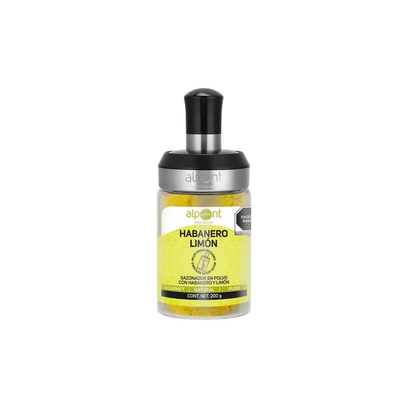 Alpont Sazonador Habanero Limón 200 G