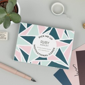 Ruby Ashley 30 unique inspirational A6 postcards with beautiful words and designs