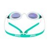 Zoggs Fusion Air Titanium - verspiegelte Schwimmbrille, Farbe:türkis/weiß