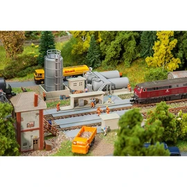 Faller FA222212 Öllager mit Dieseltankstelle Modellbausatz, Zubehör, Mehrfarbig