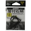 Gamakatsu Stone bream with pipe Black No. 18 12356