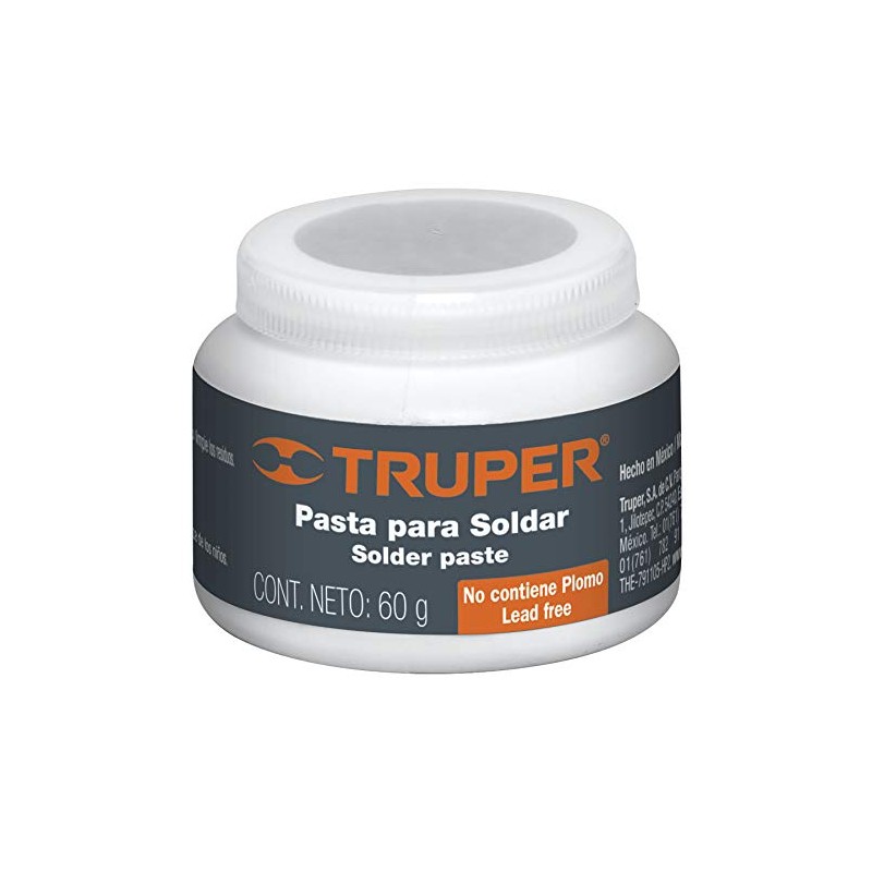 Truper MUT-33, Multímetro digital PASO-60, Pasta para soldar, base de