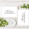 LADY & HOME Thank You for Marrying Us Wedding Card