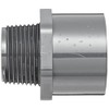 Spears 836 Series PVC Pipe Fitting, Adapter, Schedule 80, 1-1/2"
