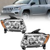 LEAVAN Headlights Assembly Fit for 2011 2012 2013 Jeep Grand