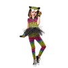 Rubie's Girl's Forum Neon Leopard Costume, As Shown, Medium