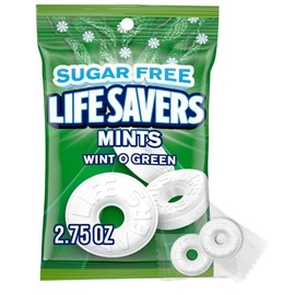 Sugar Free Winter Green Mints, Individually Wrapped 2 - Pack - 2.75 Ounces