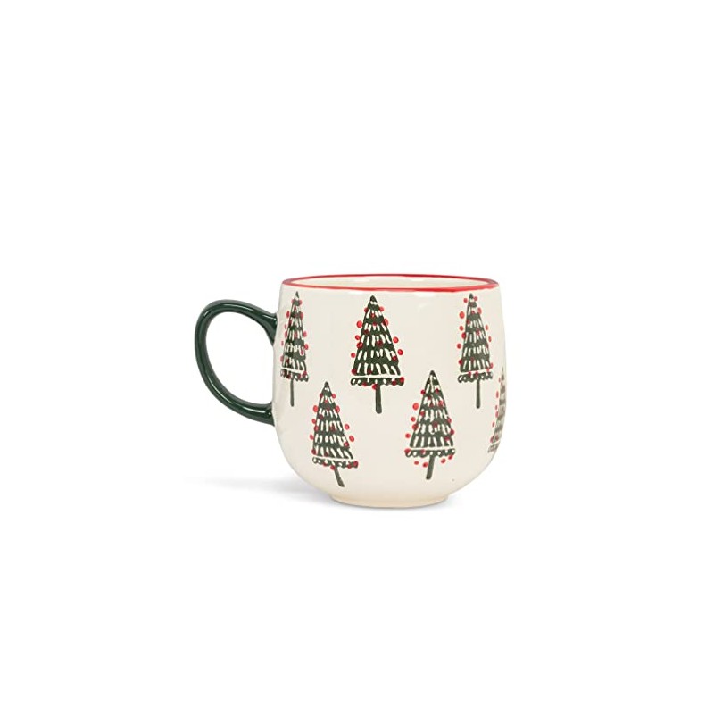 Abbott Collection Christmas Tree Rounded Mug