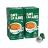 Cafe La Llave Espresso Pods: 40 Recyclable Aluminum Pods, Intensity