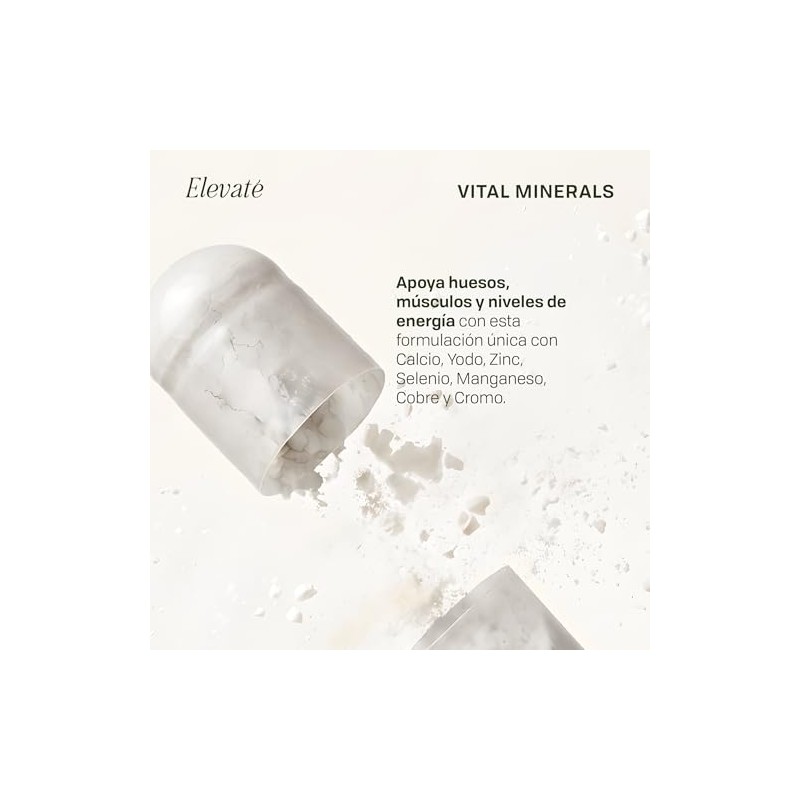 Vital Minerals Suplemento Multimineral Adultos Cápsulas Grandes 777 Zinc Calcio