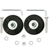 Suitcase Wheels Replacement Wheels ORO Rubber Wheels 1 Pair Mute
