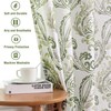 H.VERSAILTEX Sage Green Curtains Linen Curtains 96 Inch Length for