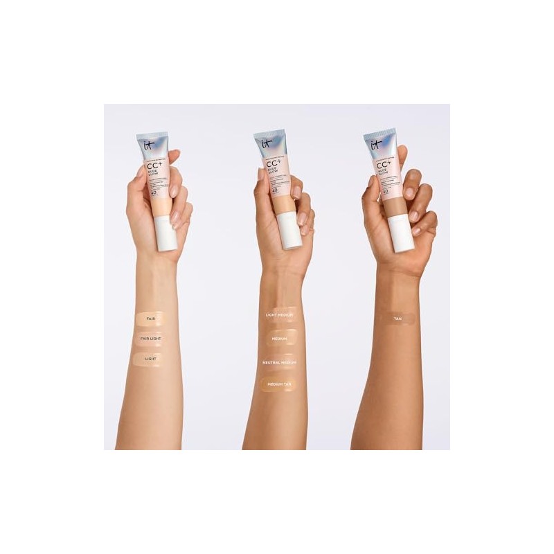 It Cosmetics CC Cream Nude Glow con FPS 40 +