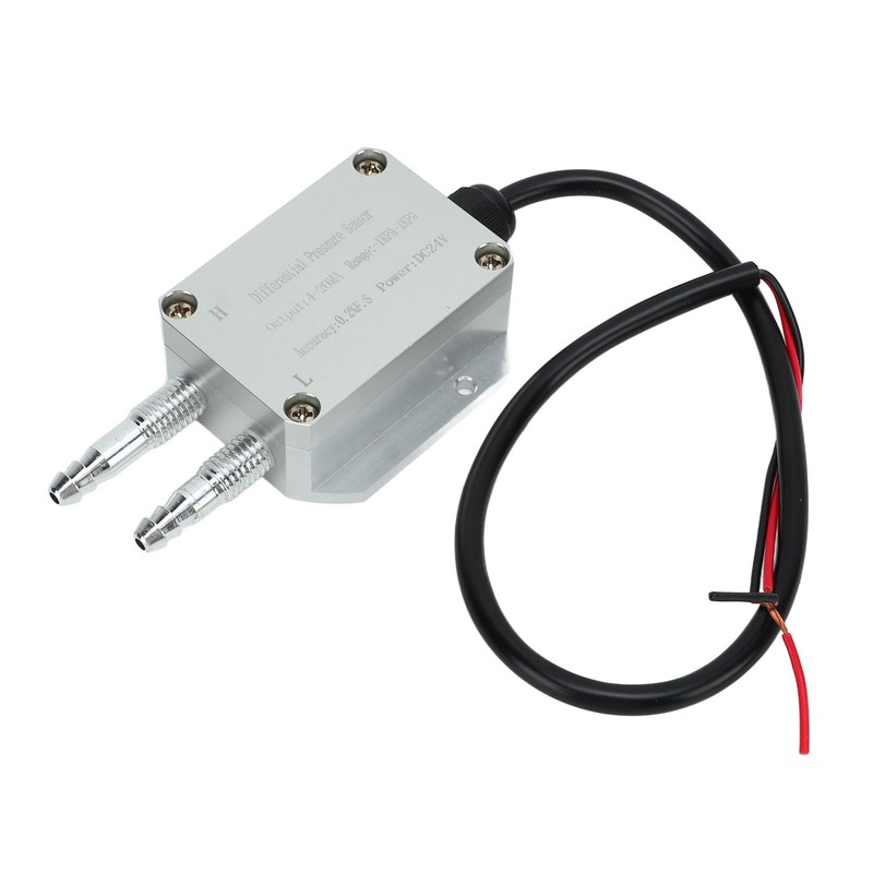 Wind Pressure Transmitter 4‑20mA Differential Pressure Sensor ‑1Kpa to +1Kpa